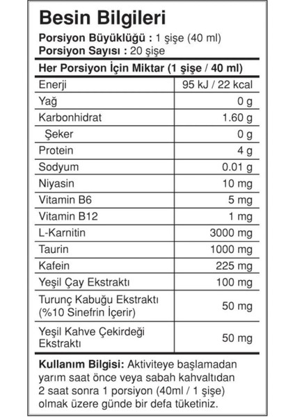 Bigjoy Thermonator L-Carnitine 3000 Mg 20 Ampül Portakal Aromalı fırsatları