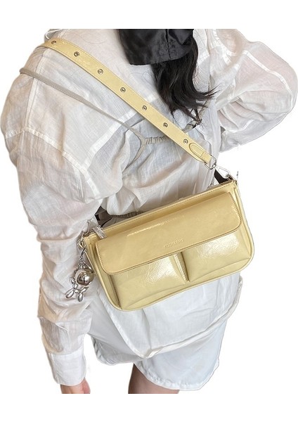 Çok Yönlü Moda Baget Çanta Hafif Lüks Işe Gidip Gelme Eğlence Basit Tasarım Omuz Çantası Kadınlar Için (Yurt Dışından) fiyatları