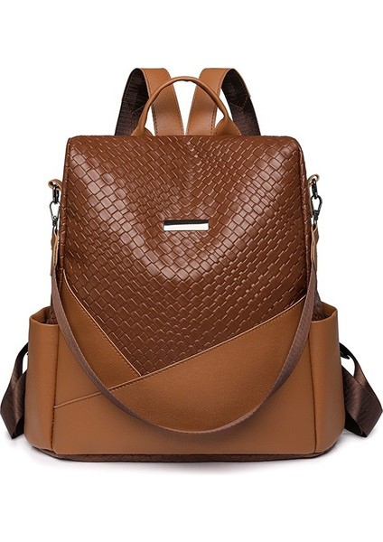 Yeni Sıcak Satış Sırt Çantası Kadın Çantası Basit ve Şık Büyük Kapasiteli Ekleme Bayan Sırt Çantası Öğrenci Okul Çantası Kadın (Yurt Dışından) fiyatları