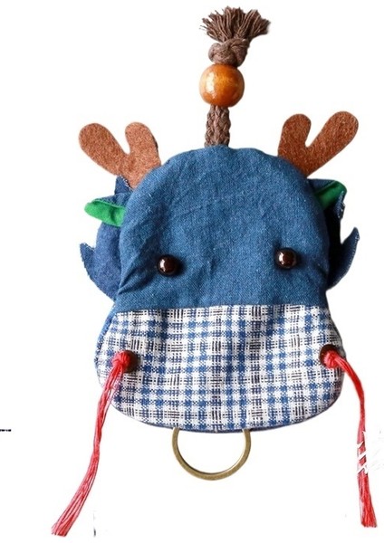 Ev Yapımı Hayvan Anahtar Çantası Karikatürü (Yurt Dışından)