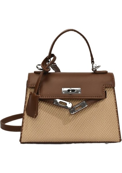 Yaz Yeni Kadın Çantası Retro Moda Basit Hafif Lüks Omuz Çapraz Askılı Hatıra Çantası Kadın Çantası (Yurt Dışından)