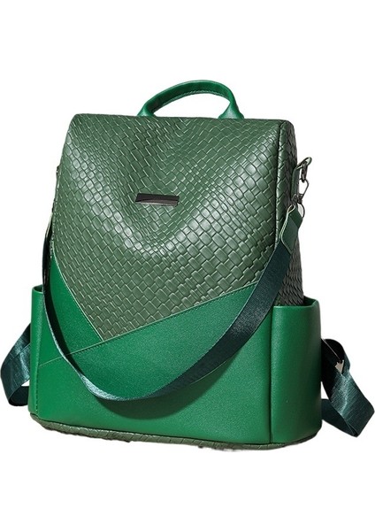 Yeni Sıcak Satış Sırt Çantası Kadın Çantası Basit ve Şık Büyük Kapasiteli Ekleme Bayan Sırt Çantası Öğrenci Okul Çantası Kadın (Yurt Dışından)