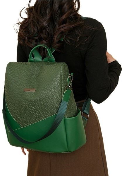 Yeni Sıcak Satış Sırt Çantası Kadın Çantası Basit ve Şık Büyük Kapasiteli Ekleme Bayan Sırt Çantası Öğrenci Okul Çantası Kadın (Yurt Dışından) fiyatları