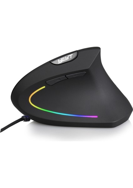 USB Kablolu Optik Fare Ergonomik Dik Fare Kablolu Dikey Fare 3200 Dpı (Yurt Dışından) modelleri