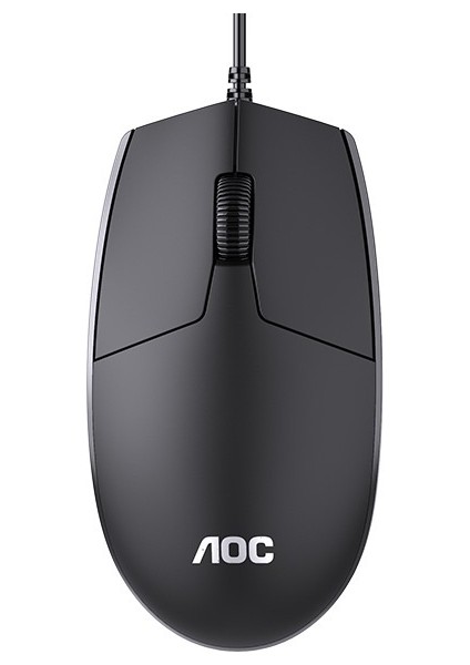 Aoc Kablolu Fare Oyunu USB Fare Dizüstü Masaüstü Bilgisayar Ev Iş Ofis Faresi (Yurt Dışından)