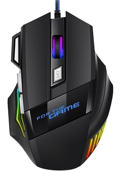 Kablolu Oyun Faresi 7 Düğmeli Renkli Oyun Faresi (Yurt Dışından) fiyatları