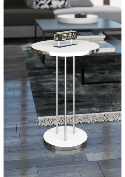 Yonga Levha ve Metal 3'lü Zigon Sehpa Seti – PVC Kenar Bantlı, 34 cm ve 22 cm Tabla Ölçülü, Salon ve Oturma Odası için Şık ve Dayanıklı Tasarım fırsatları