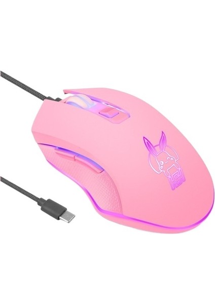 USB Kablolu Fare Cflo Güzel Kız Sevimli Kachu Fare Fare Bilgisayar Aksesuarları (Yurt Dışından)