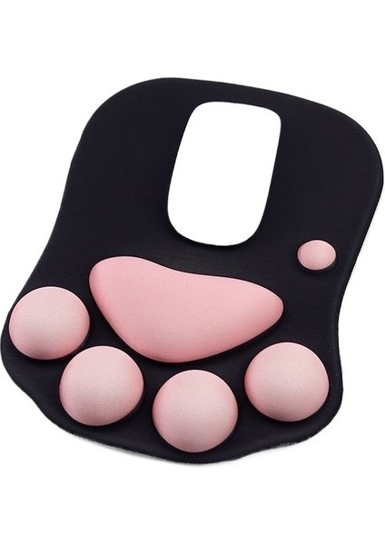 Sevimli Kedi Pençesi Mouse Pad Bileklik Kişilik Yaratıcı Ofis Anime Kız Sevimli Bilgisayar Mouse Pad Büyütülmüş Kalınlaştırılmış (Yurt Dışından)