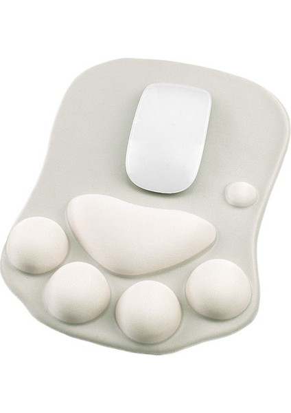 Sevimli Kedi Pençesi Mouse Pad Bileklik Kişilik Yaratıcı Ofis Anime Kız Sevimli Bilgisayar Mouse Pad Büyütülmüş Kalınlaştırılmış (Yurt Dışından)