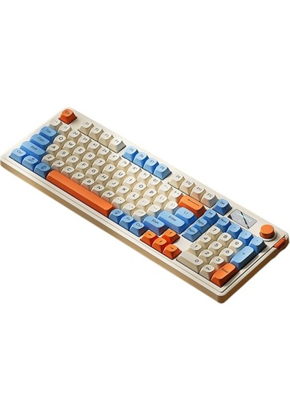 Langtu L98 Üç Modlu Kablolu Klavye Yüksek Değerli E-Spor Oyun Ofisi Sessiz Membran Klavye (Yurt Dışından)