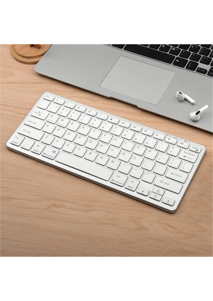Kablosuz Klavye Bluetooth Şarj Modeli Sessiz Dizüstü Bilgisayar Özel Ofis (Yurt Dışından)