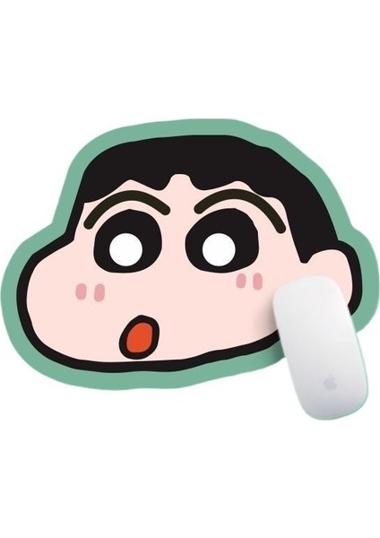 Özel Şekilli Mouse Pad Crayon Shin-Chan Çizgi Film Sevimli Ofis Bilgisayar Oyunu Kaymaz Kauçuk Masa Matı (Yurt Dışından)