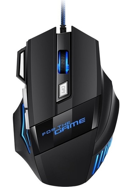 Kablolu Oyun Faresi 7 Düğmeli Renkli Oyun Faresi (Yurt Dışından) modelleri