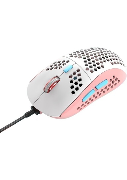 M8 Renk Eşleştirme Rgb Oyun Faresi Konuk Bilgisayar Dizüstü Bilgisayar Kablolu Makro Çözünürlüklü Hafif Fare (Yurt Dışından)