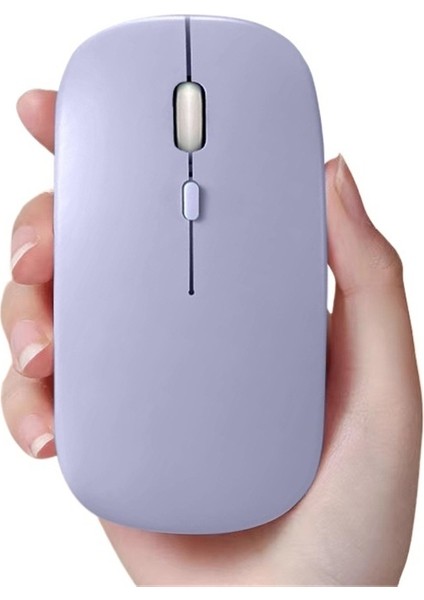 Apple Çift Modlu Bluetooth Fare Sessiz Kablosuz Şarjlı Cep Telefonu Tablet 2.4g Için Uygun Yeni Model (Yurt Dışından)