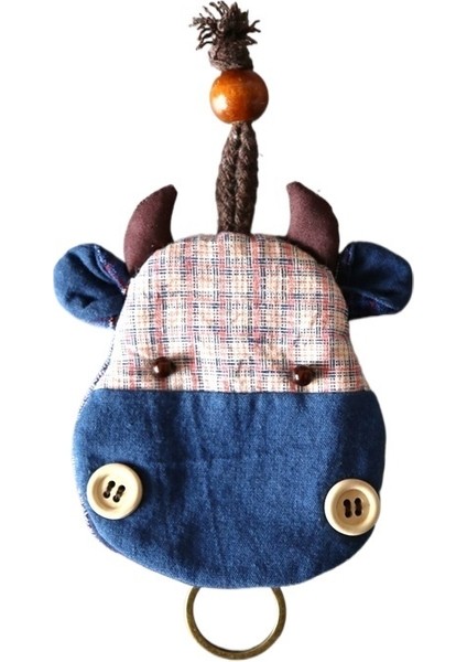 Ev Yapımı Hayvan Anahtar Çantası Karikatürü (Yurt Dışından)