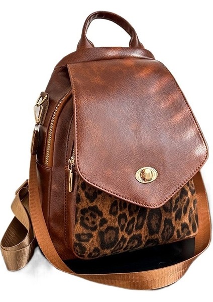 Kadınlar Için Üst Düzey Sırt Çantası, Yeni Stil, Şık ve Çok Yönlü, Çift Amaçlı, Büyük Kapasiteli, Dışarı Çıkmak Için Çok Işlevli Sırt Çantası (Yurt Dışından)