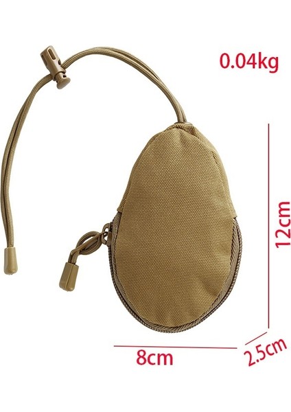 Açık Hava Kullanışlı Anahtar Çantası Askeri Fan Ekipmanı Değişim Debriyaj Çantası (Yurt Dışından)