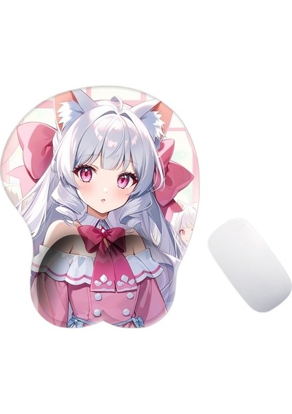 Basit Güzellik Karikatür Bilek Mouse Pad Ofis Mouse Pad Silikon Bilek Mouse Pad (Yurt Dışından)