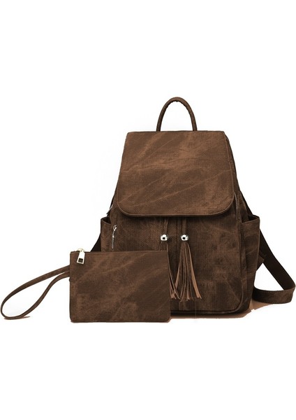 Yeni Sıcak Satış Şeker Rengi Kadın Sırt Çantası 2025 Yeni Büyük Kapasiteli Çanta Moda Su Sırt Çantası (Yurt Dışından)