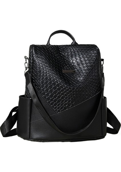 Yeni Sıcak Satış Sırt Çantası Kadın Çantası Basit ve Şık Büyük Kapasiteli Ekleme Bayan Sırt Çantası Öğrenci Okul Çantası Kadın (Yurt Dışından)