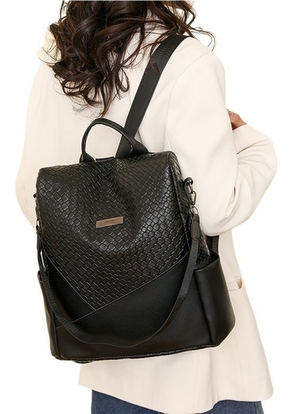 Yeni Sıcak Satış Sırt Çantası Kadın Çantası Basit ve Şık Büyük Kapasiteli Ekleme Bayan Sırt Çantası Öğrenci Okul Çantası Kadın (Yurt Dışından) fiyatları