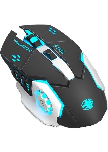 Kablosuz Bluetooth Mouse Pembe Yüksek Değer Sessiz Şarj Kızlar Sevimli E-Spor Oyunu Ofis Bilgisayar (Yurt Dışından)