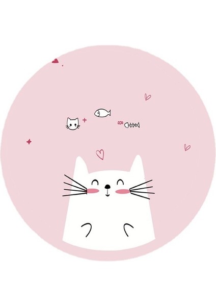 Küçük Çizgi Film Sevimli Kaymaz Oyun Fare Altlığı (Yurt Dışından)