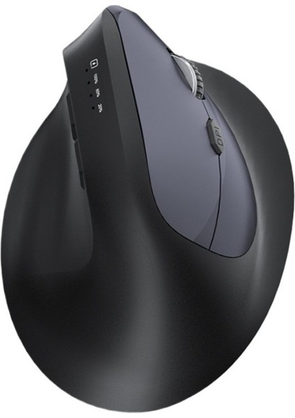 Ergonomik Gerçek Üç Modlu Fare 2.4g Ofis Sessiz ve Rahat Dikey Şarjlı Kablosuz Dikey Fare (Yurt Dışından)