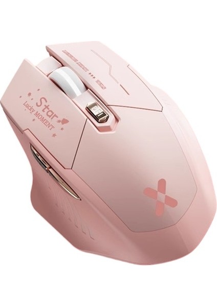 Yüksek Değerli Kız Sessiz Kablosuz Bluetooth Fare Tablet Cep Telefonu Dizüstü Bilgisayar Ofis Oyunu (Yurt Dışından)