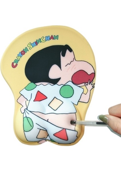 Küçük Yeni Bilek Mouse Pad 3D Çizgi Film Bilek El Destek Pedi Silikon Mouse Pad Üç Boyutlu Bilek Destek Pedi Silikon Bilek (Yurt Dışından) fiyatları