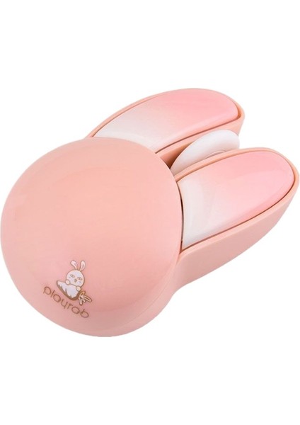 Tavşan Fare Ofis Faresi Açık Ton Mini Kablosuz Fare Sevimli Tavşan (Yurt Dışından)