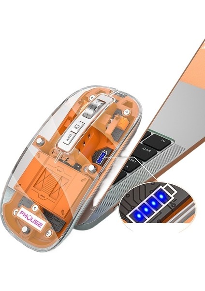 Kablosuz Bluetooth Şeffaf Fare Ofis Faresi (Yurt Dışından) fiyatları