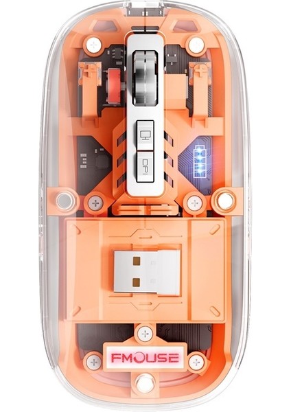 Kablosuz Bluetooth Şeffaf Fare Ofis Faresi (Yurt Dışından) fırsatları