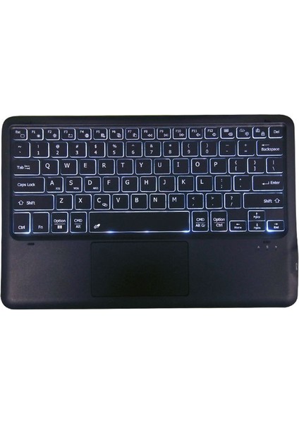 Tabletler ve Cep Telefonları Için Dokunmatik Renkli Klavyeli 12 Inç Bluetooth Klavye (Yurt Dışından)