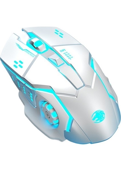 Kablosuz Bluetooth Mouse Pembe Yüksek Değer Sessiz Şarj Kızlar Sevimli E-Spor Oyunu Ofis Bilgisayar (Yurt Dışından)