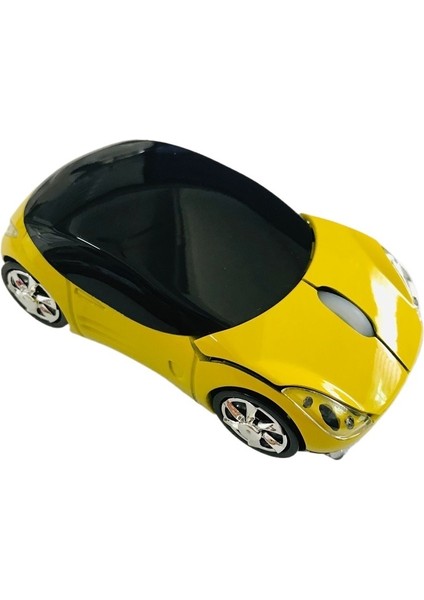 Kablosuz Ferrari Araba Faresi Havalı 3D Spor Araba Bilgisayar Faresi (Yurt Dışından)
