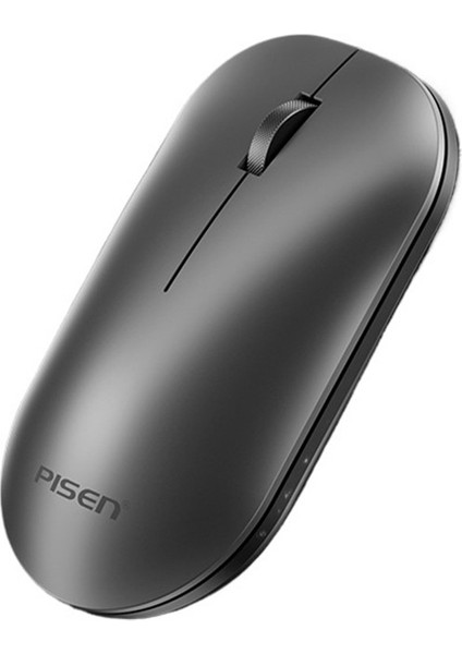 Pısen Kablosuz Fare Bluetooth Sessiz Ofis Dizüstü Bilgisayar Masaüstü Bilgisayar Evrensel Çift Modlu 2.4g Alıcı (Yurt Dışından)