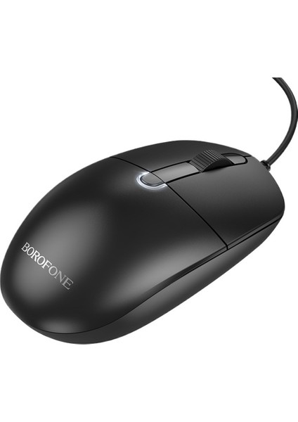 Borofone BG17 Masaüstü Dizüstü Bilgisayar Için Uygun Kablolu Iş Faresi USB Ofis Düğmeli Fare (Yurt Dışından) modelleri