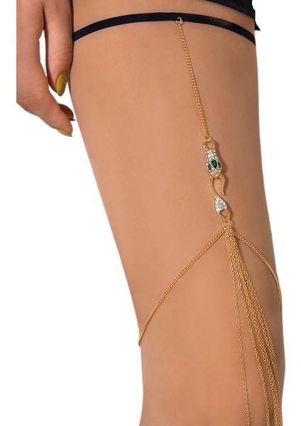 Yaz Tatlı Serin Yılan Püskül Bacak Zinciri Plaj Stili Rahat Vücut Zinciri Bacak Zinciri Kadın (Yurt Dışından) modelleri