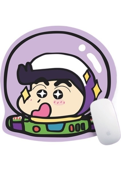 Komik Uzaylı Mouse Pad Pa Xiaokui Çizgi Film Sevimli Ofis Bilgisayar Oyunu Kaymaz Kauçuk Masa Matı (Yurt Dışından)