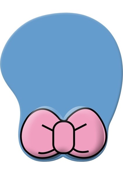 Fiyonk Bilek Mouse Pad 3D Çizgi Film Bilek Desteği Pedi Silikon Mouse Pad Üç Boyutlu Bilek Desteği Pedi Silikon Bilek (Yurt Dışından)