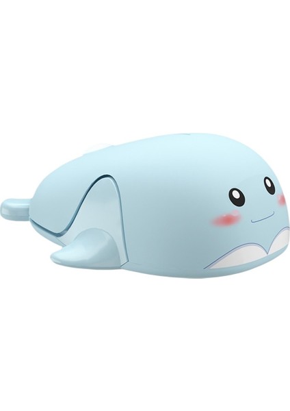 Bluetooth Çift Modlu Dolphin Kablosuz Fare Sessiz Sevimli USB Bilgisayar Aksesuarları (Yurt Dışından)