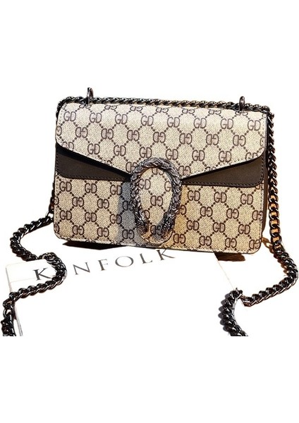 Yeni Moda Dionysus Çantası, Internet Ünlülerinin Üst Düzey Niş Zincirli Postacı Çantası (Yurt Dışından)