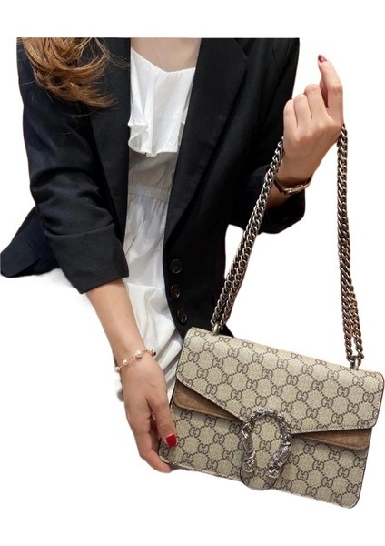 Yeni Moda Dionysus Çantası, Internet Ünlülerinin Üst Düzey Niş Zincirli Postacı Çantası (Yurt Dışından)