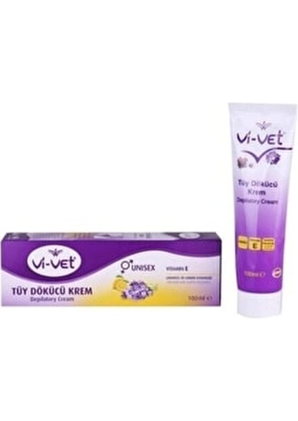 Organik Tüy Dökücü Krem 100 ml Tüm Cilt Tipleri İçin Kadın Kullanıma Uygun