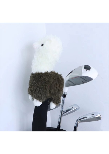 Sevimli Alpaca Golf Putter Kapakları Blade Club Headcover Golf Koruyucu Kapak Erkek Kadınlar Için Blade Putter&#39;ları Uyuyor (Yurt Dışından) indirimleri