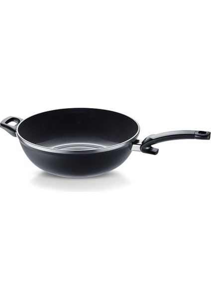 Ceratal Comfort Orbit Black Wok Tava - 32 cm
