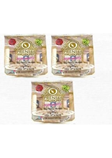 Gül Kokulu Tüy Dökücü Toz Organik 200 gr 3 Adet Tüm Cilt Tiplerine Uygun